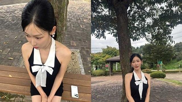 '가비앤제이 출신' 조아서, 홍진영이 포착한 '감탄 각선미' [★해시태그]