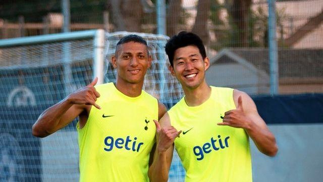 “SON 동상 제발!” 외쳤던 히샬리송, 손흥민 따라 MLS 진출하나…“프랭크 신뢰 잃으면 방출 준비”