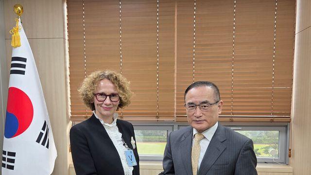위성락 국가안보실장, NATO 사무차장 접견