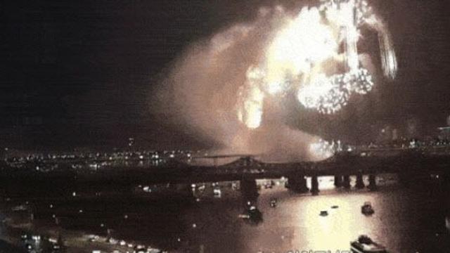 불꽃축제 보려고 올림픽대로 '주차장' 만든 얌체들…단속은 단 1건