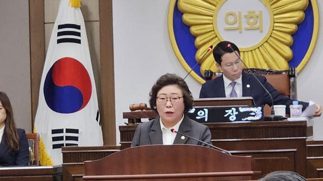 조진숙 포천시의원, 한탄강 세계드론제전 운영 전반 강도 높게 질타