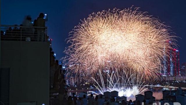 불꽃축제날 도로 '주차장' 됐지만…단속은 단 1건