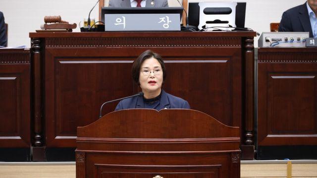 황금선 용산구의원, 집행부 책임 있는 행정 운영 촉구