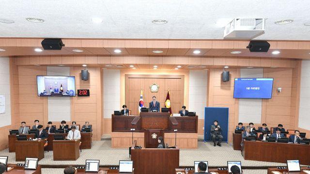 김해시의회, 제274회 임시회 폐회...조례안·동의안 등 39건 의결