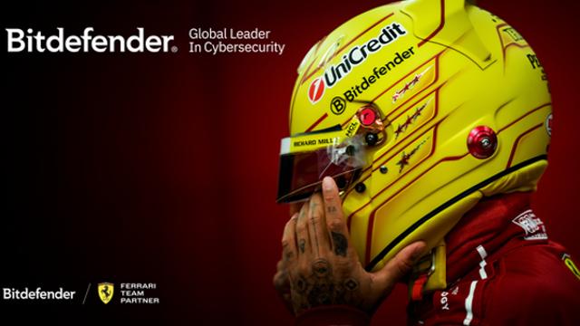 페라리 F1, 사이버 보안 기업 ‘비트디펜더’와 파트너십 연장