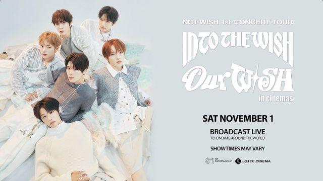 롯데시네마, NCT 위시 첫 단독 콘서트 ‘극장 생중계’ 확정