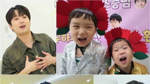 이찬원, 김준호 子 은우-정우 만났다…“진또배기 땀촌!” (슈돌)