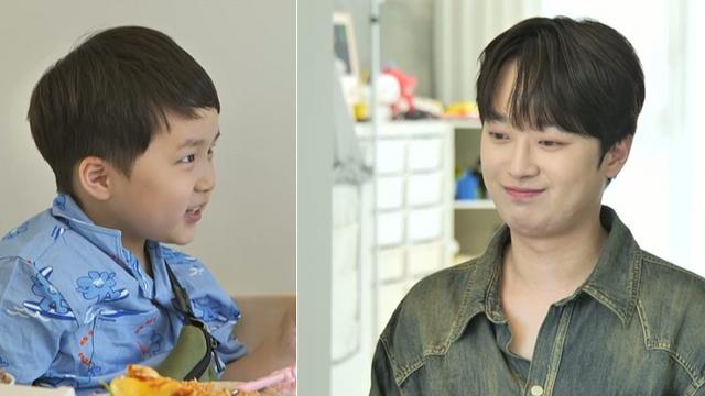 “삼촌 아들 할래?” 이찬원, 김준호 子 은우에 푹 빠졌다
