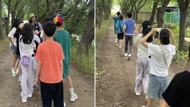 수원 오현초, 황구지천 생태탐방... 다양한 생태교육 지속 추진