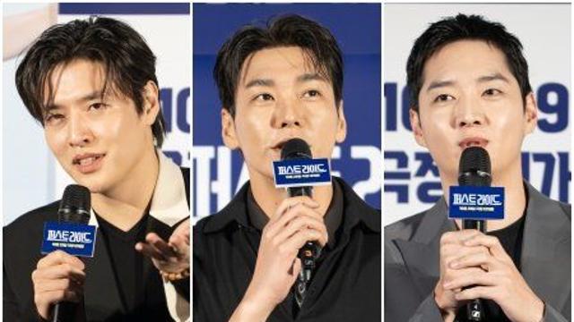 ‘퍼스트 라이드’ 강하늘·김영광·강영석 “30대 고등학생 연기…죄송하다”