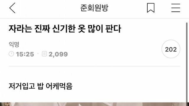 자라는 진짜 신기한 옷 많이 판다