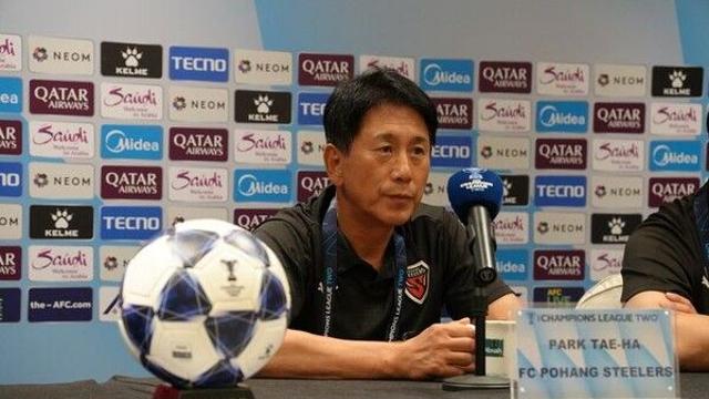 ACL2 탬피니스전 앞둔 박태하 포항 감독 