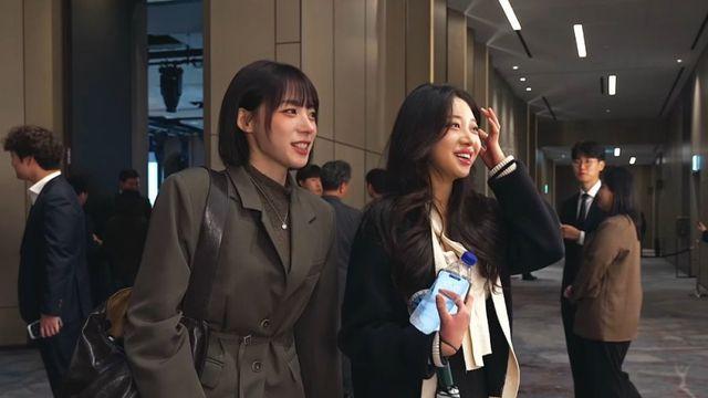 곽튜브 결혼식에 참석한 치어리더 2명