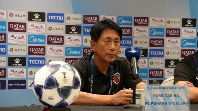 ‘1위’ 원하는 박태하 감독 “객관적 평가 의미 없다…승점 3 위해 여기 왔다”