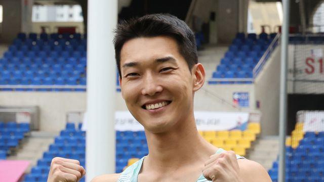 '또, 날았다' 높이뛰기 간판 우상혁, 전국체전 통산 10번째 우승