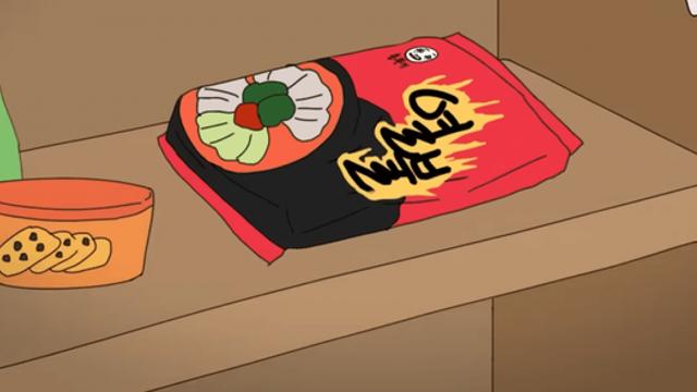 야식으로 라면 먹게되는 과정