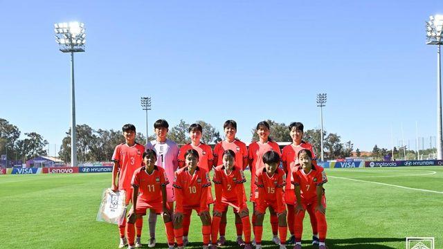 한국, U-17 여자 월드컵 2차전서 스페인에 0-5 완패
