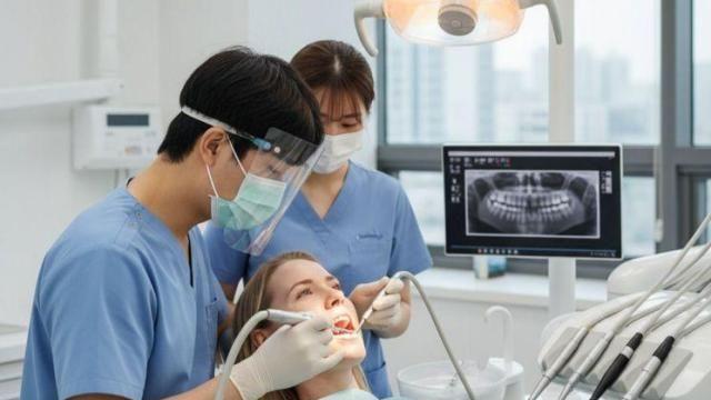 Khách quốc tế đổ xô đến Hàn Quốc du lịch nha khoa Khách quốc tế đổ xô đến Hàn Quốc du lịch nha khoa