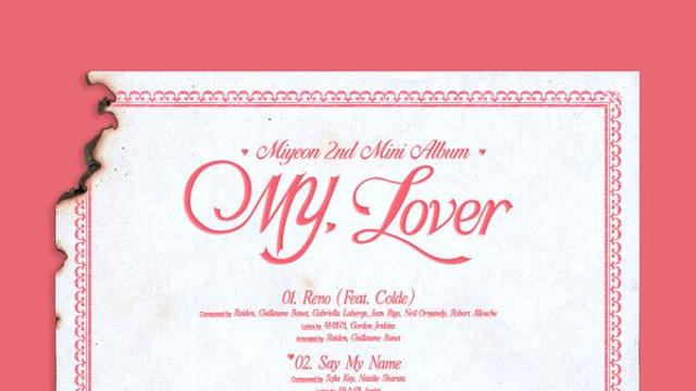 아이들 미연, 'MY, Lover' 트랙리스트 공개…'Say My Name' 등 7곡 구성