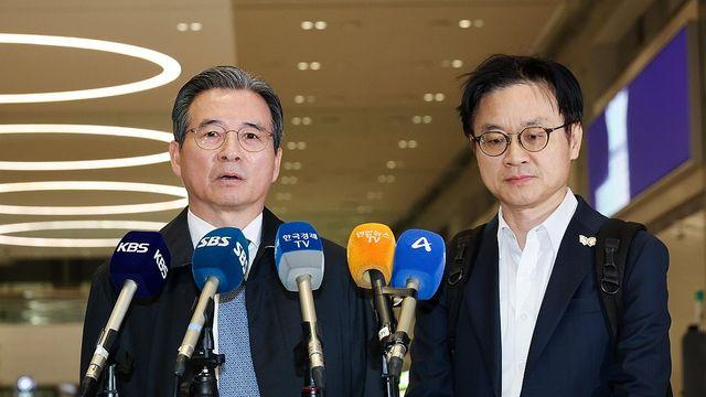 방미 마친 김용범 