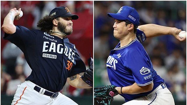 원투펀치 vs 원태펀치…오늘 PO 5차전 한화 폰세냐, 삼성 기세냐