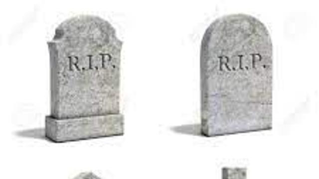 작곡가의 센스가 느껴지는 묘비.