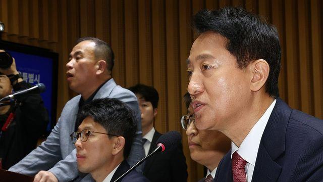 국감 대면 오세훈-명태균, 공방은 없어…여야 질의 속 고성도(종합)