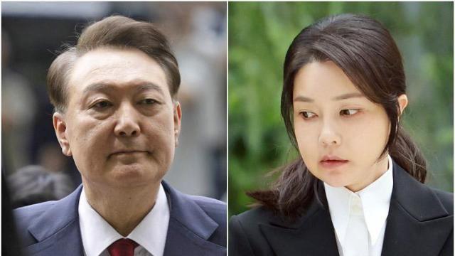 윤석열·김건희, 같은 날 형사재판…尹은 불출석 예상
