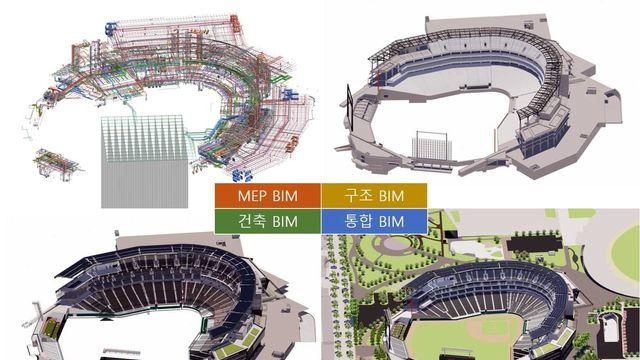 한화 대전 새 야구장 'BIM 어워즈 2025' 건설분야 대상