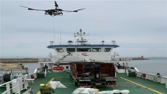 인천시, 내년부터 옹진군 전역서 해안쓰레기 드론 운반