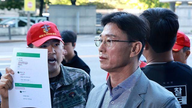 '채상병 순직 책임' 임성근 구속영장 심사 출석…'묵묵부답'