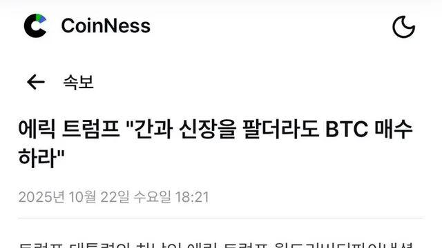 트럼플 아들내미 