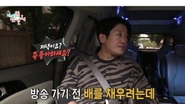 배우 허성태가 촬영중엔 무조건 죽만 먹는 이유