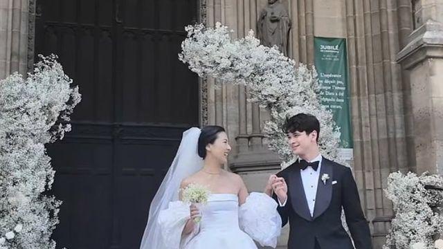 세계적 명품 지방시 가문에 한국인 며느리…파리서 성대한 결혼식