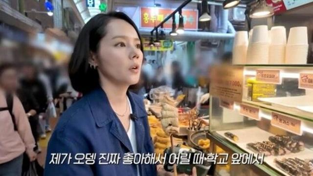 한가인, 망원시장 인지도 테스트 중 '인파 마비' 해프닝…마스크 벗고 등장에 