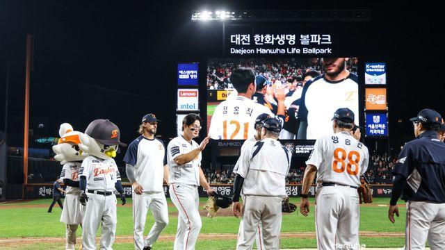 9회 초 1점 차, 김영웅·이재현이 걸린다면? 김서현 '임무 고정' 결말 나온다 [PO5]