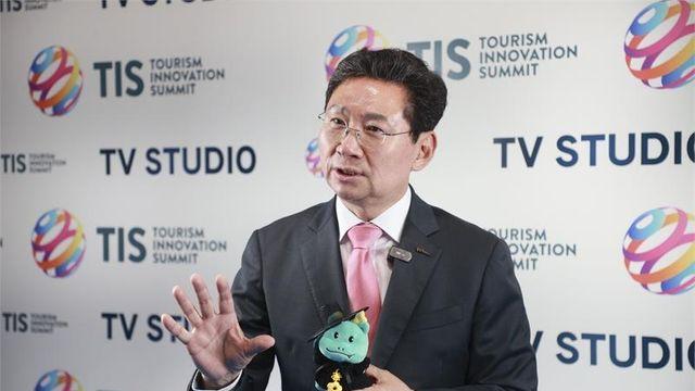 이상일 용인특례시장, 'TIS 2025'서 한국과 용인의 관광 역량 설명