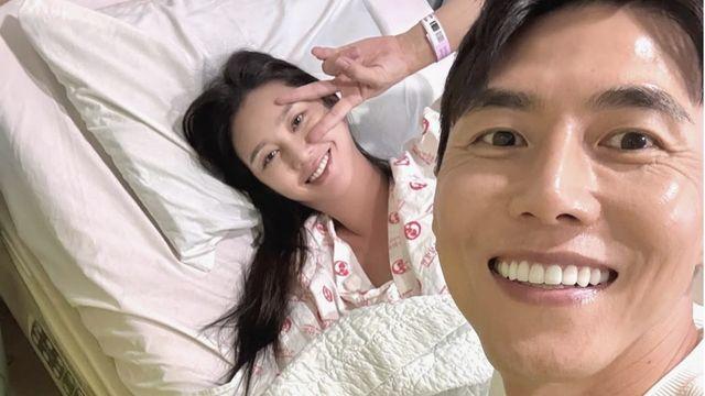 송재희♥지소연, ‘1% 기적’ 뚫고 쌍둥이 출산…”놓지 않았던 희망의 끈” [RE:스타]