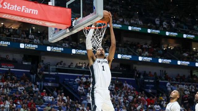 '웸반야마 29점' NBA 샌안토니오, 뉴올리언스 꺾고 개막 2연승