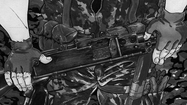 바키작가가 경험한 100km 행군