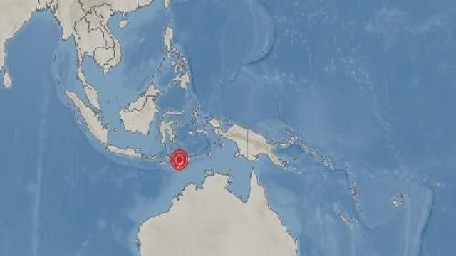 인도네시아 티모르섬 쿠팡 북북동쪽 바다서 규모 6.2 지진 발생