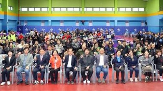 수원특례시의회, ‘제3회 수원특례시의회 의장배 장애인 탁구대회’참석