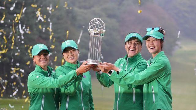호주, 여자골프 대항전 인터내셔널 크라운 첫 우승…이민지 MVP(종합)