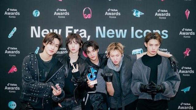 코르티스, '틱톡 어워즈' 글로벌루키 수상…