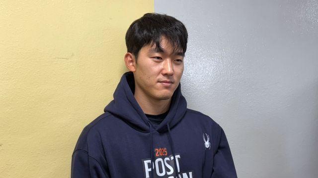 '日 교육리그→KS 하루 전 극적 합류' 윤산흠 