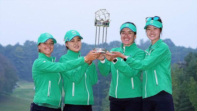 호주, 여자골프 대항전 인터내셔널 크라운 첫 우승…'이민지 MVP'