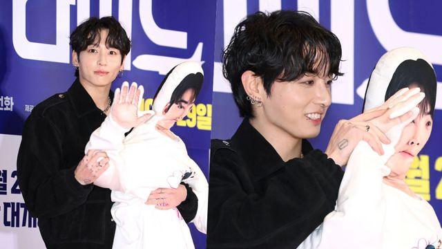 '의리도 월클' BTS 정국, 찐친 동민이(차은우)랑 같이 왔어요~