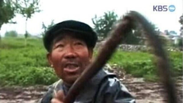 농부가 위협하는 짤!?