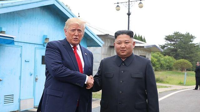 트럼프 “김정은 만나면 정말 좋겠다...날 만나고 싶다면 한국에 있을 것”