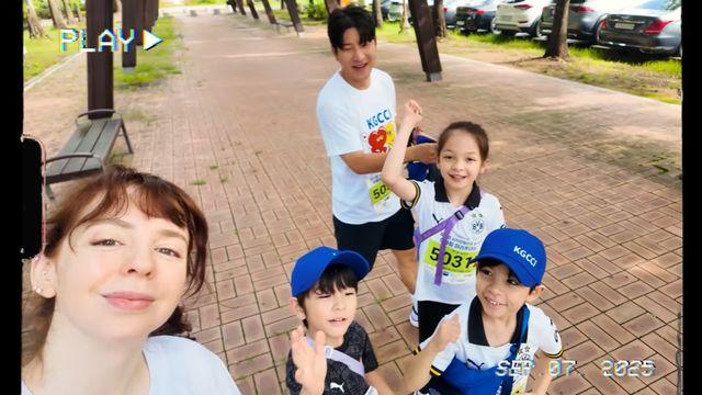 '암투병' 안나, 오랜만에 전한 근황…♥박주호+건나블리와 마라톤 '단란' (집에서 안나와)